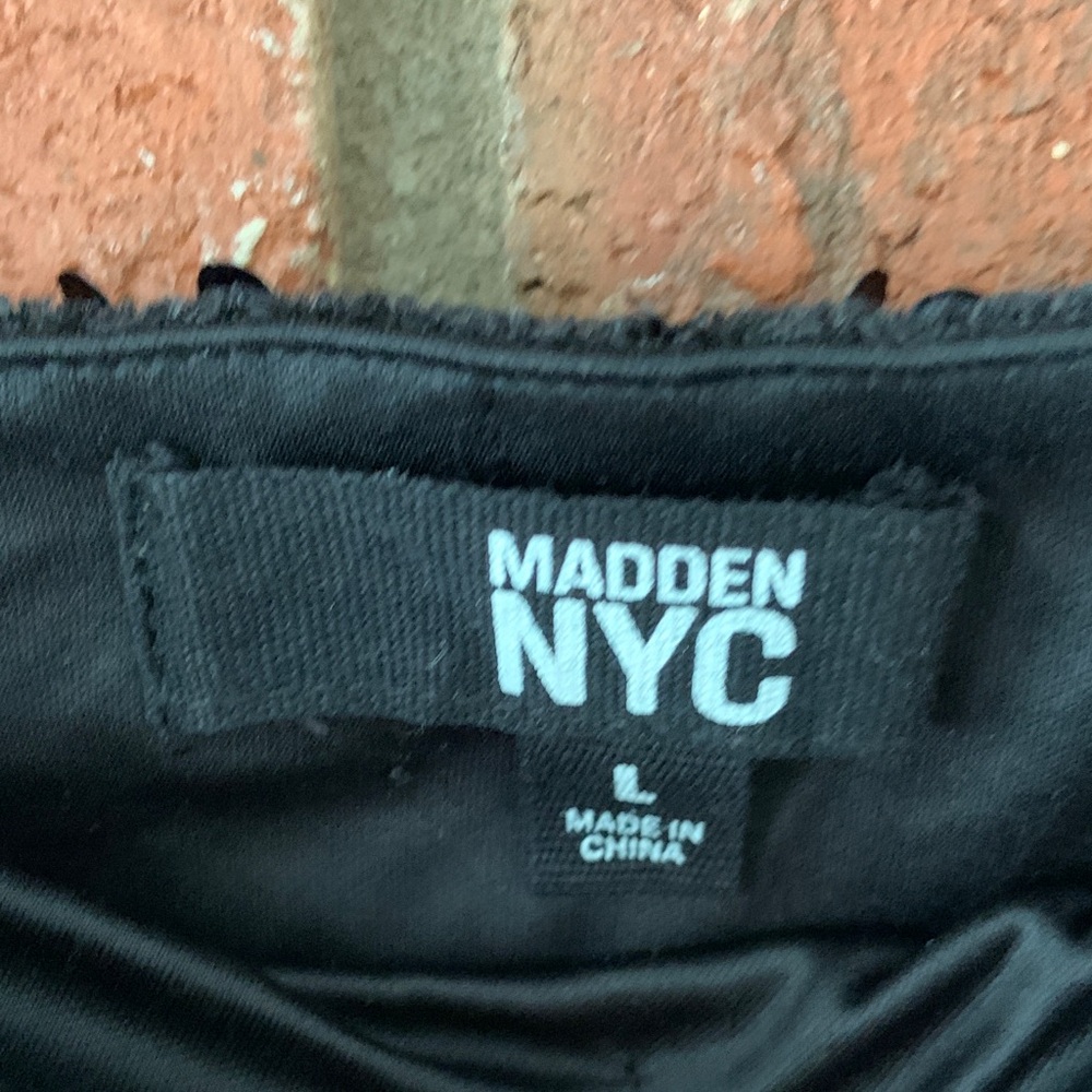 SALE! Madden NYC Black Sequin Side Slit Formal Maxi Skirt - Picture 2 of 6